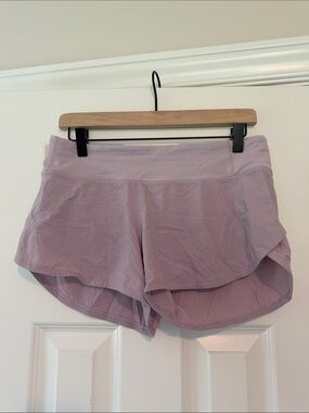 lululemon athletica Lavender Athletic Shorts